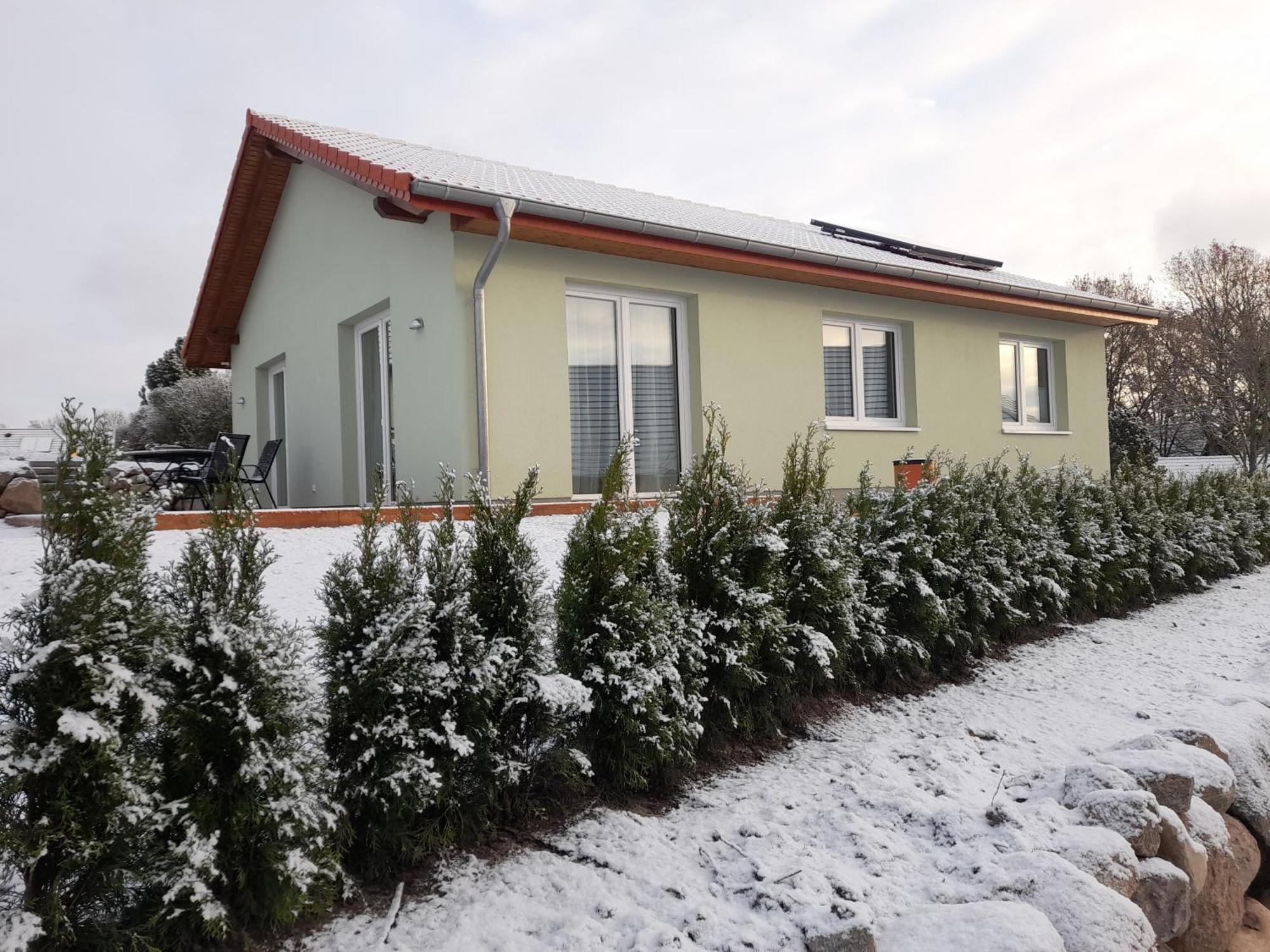 Unterkunft Am Vogelpark Marlow - Die Gruene 12 Ferienhaus Екстериор снимка